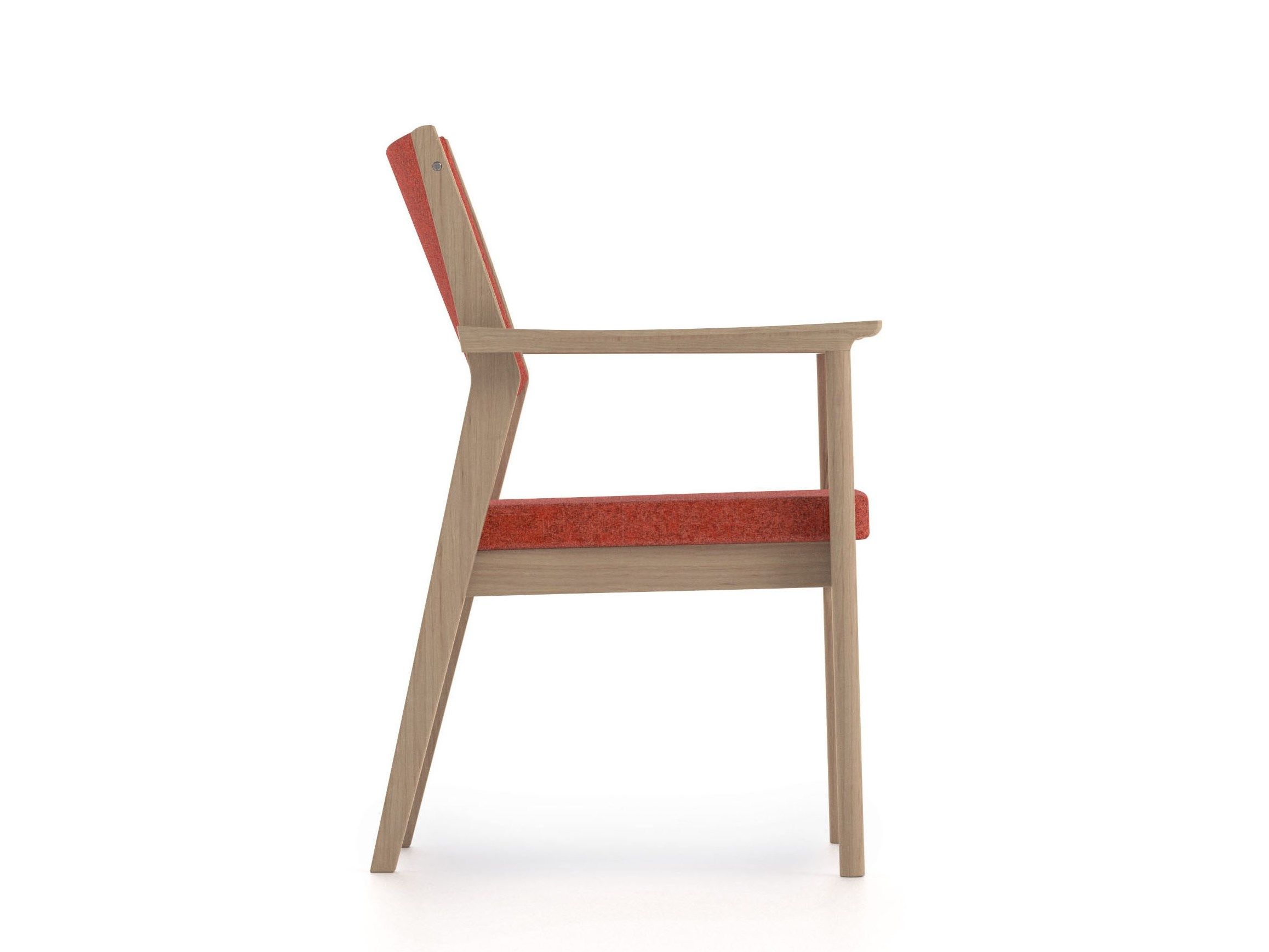 Штабелируемый тканевый стул с подлокотниками PIAVAL ELISA-Health &amp ARCH-00030132 - Вид №2