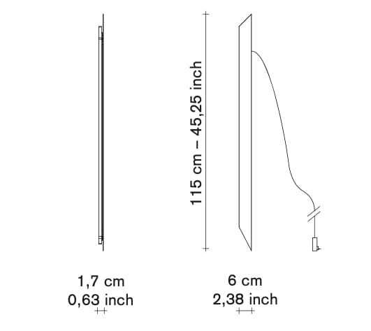 Светодиодный настенный светильник из нержавеющей стали valerie_objects закаты ARCH-00110757 - Вид №2