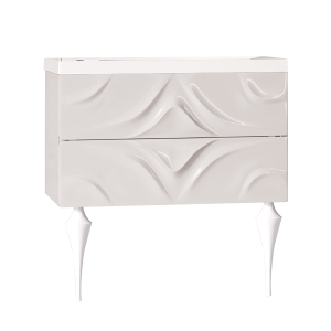 У67285 Тумба с раковиной Angel 80П 2в.я. White 1 Marka Art