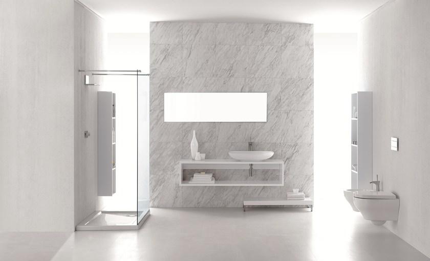 Cle4355101 Подвесная раковина настенная овальная Olympia Ceramica CLEAR белая - Вид №2