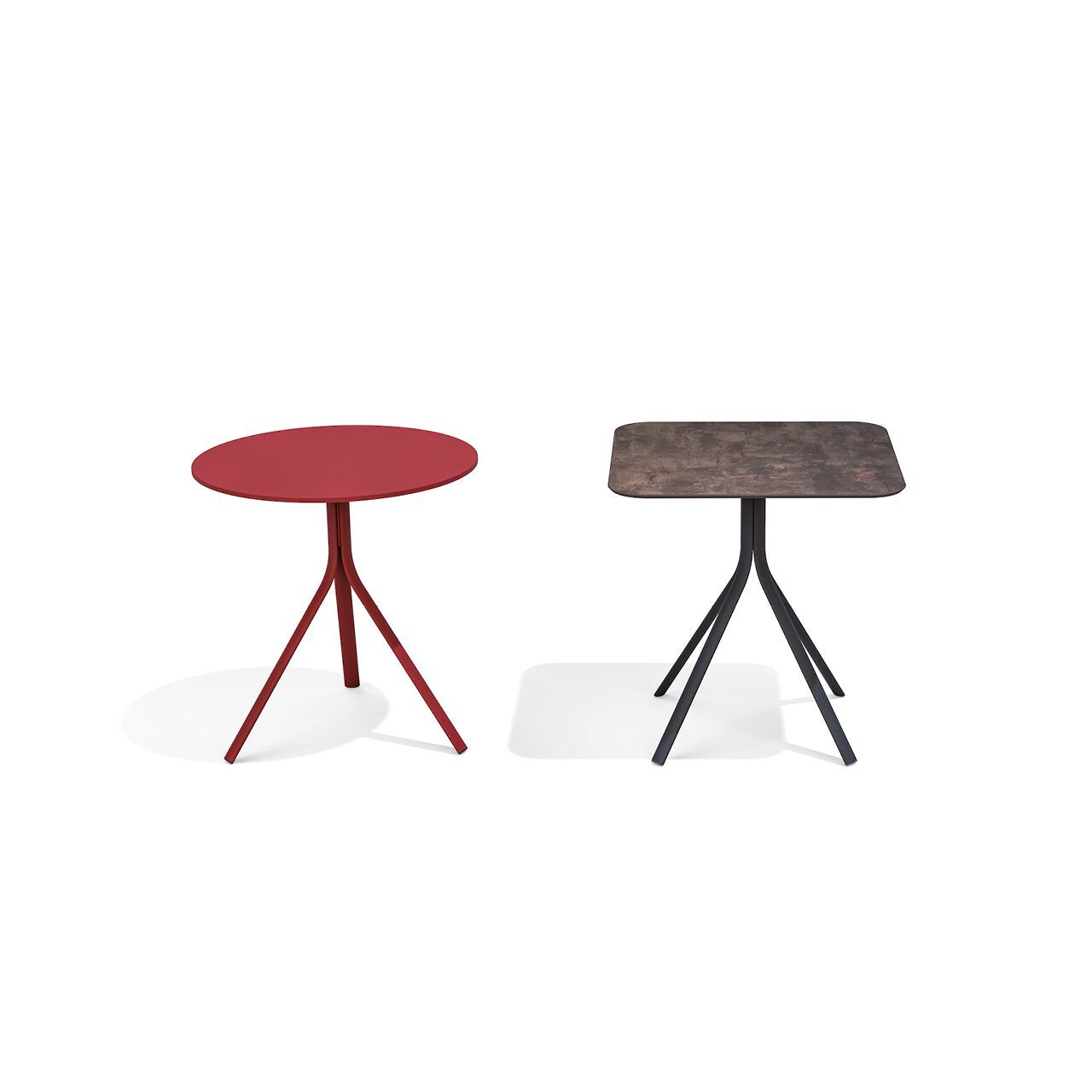 Круглый стальной стол с порошковым покрытием BABEL D Melik ARCH-00039432 - Вид №4