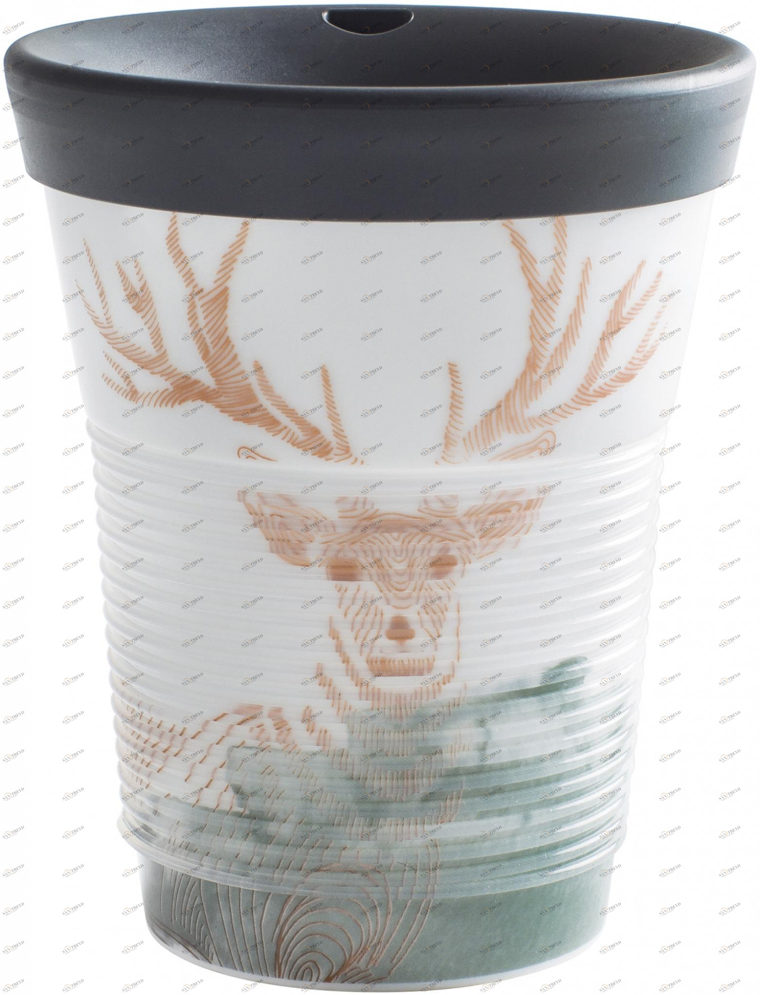 23A219A22748C MG Cupit чашки 0,35 л + питьевой крышки 10x2 см MagicGrip белый фарфор + пустыне Kahla-porzellan 