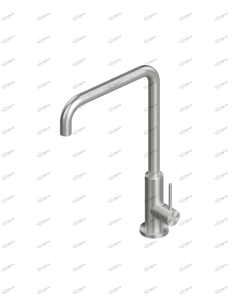 Inox. 603. Смеситель для кухонной мойки. Quadrodesign
