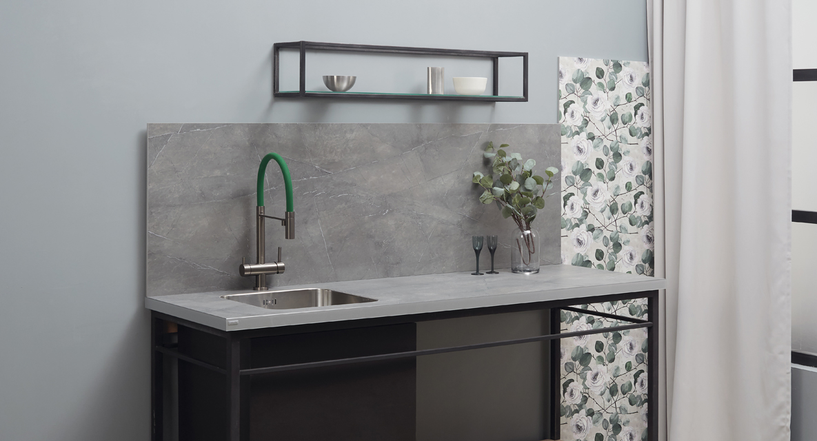 Столешницы для кухни - Пульпис сильвер LIGRON LIST383 2127 - Вид №8