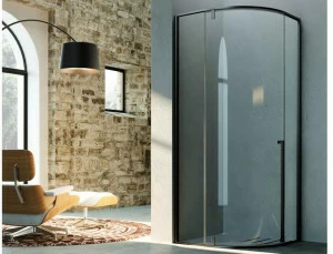 Glass1989 Полукруглая душевая кабина с распашной дверцей Showering