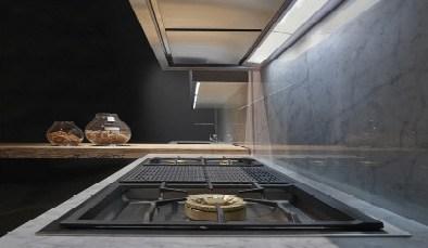 RIFRA Линейная кухня из дуба, тонированного венге Zero sun-id-1376897 - Вид №5