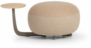 True Design Круглый мягкий пуф с полкой для журналов Code Cd80ro +cd60ro