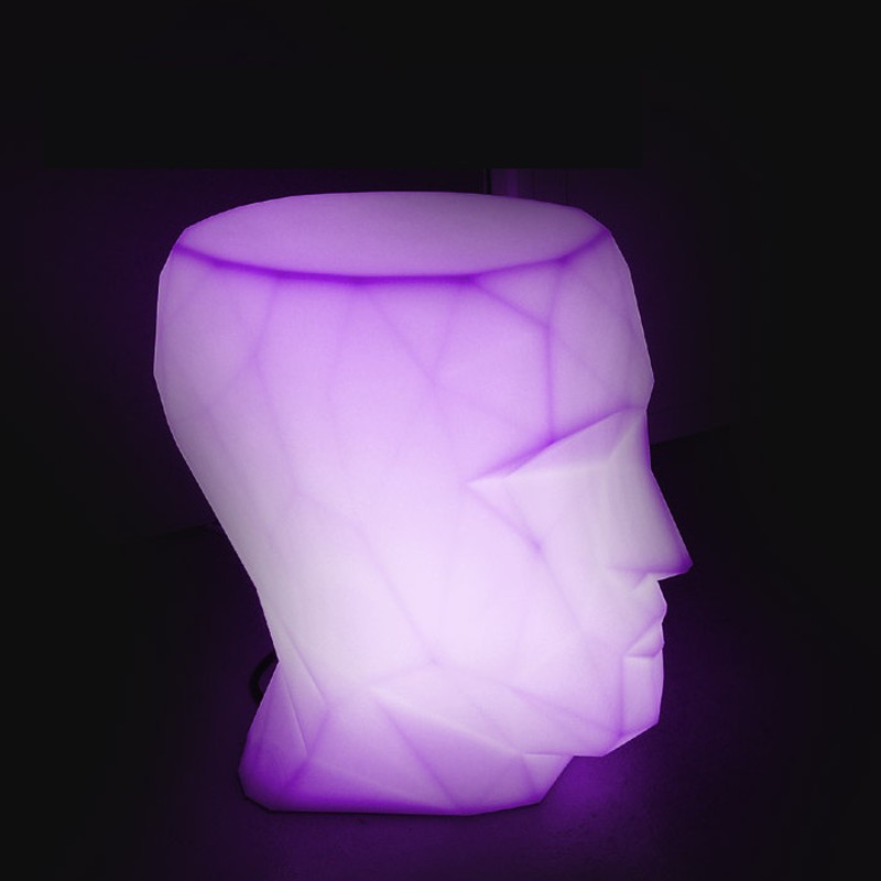 070231 Табурет светящийся LED RGBW Battery Vondom Adan - Вид №2