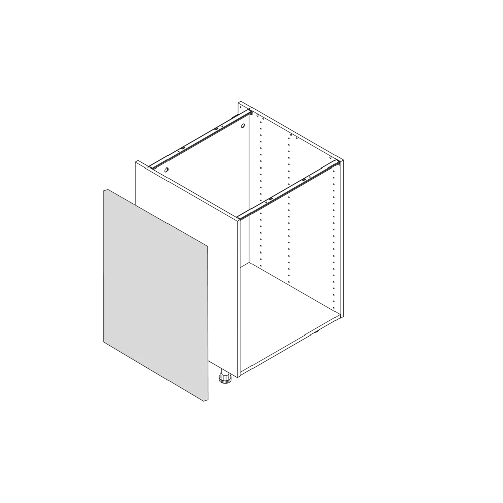 Фальшпанель DELINIA ID Аша грей 58×76.8 см для кухонного шкафа 85036548 STLM-0057841 - Вид №8