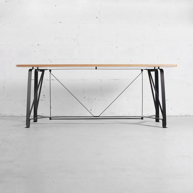 ODESD2 Стол из стали и дерева sun-id-1423399 - Вид №1