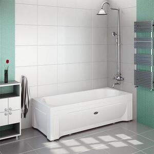 Акриловая ванна Аврора 170х70, каркас