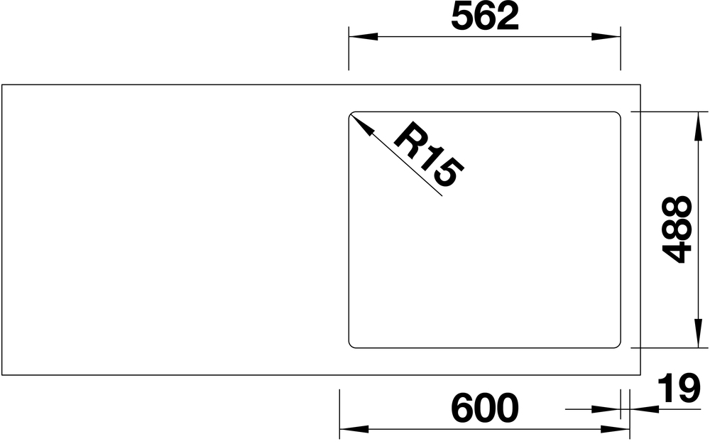 525156 Кухонная мойка Blanco Etagon 6 Ceramic PuraPlus глянцевый белый  Blanco Etagon Белый - Вид №9
