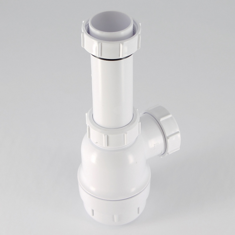 Сифон McAlpine бутылочный 1 1/2"х40 мм без выпуска выход компрессионный D=40 мм MRSK2NW - Вид №2