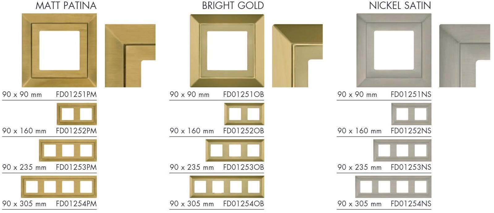 FEDE Гражданская серия из латуни Minimalism Fd01251 Fd01251-- - Вид №2