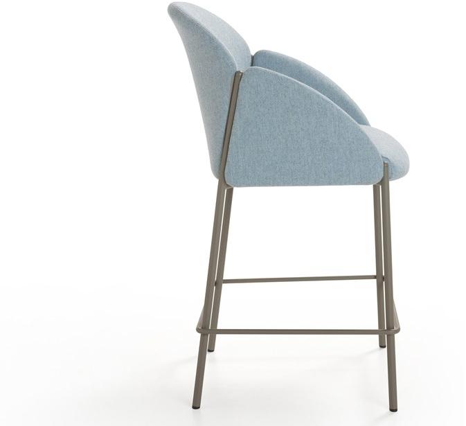 Artifort Высокий табурет из ткани с подлокотниками со спинкой Andrea sun-id-1435213 - Вид №6