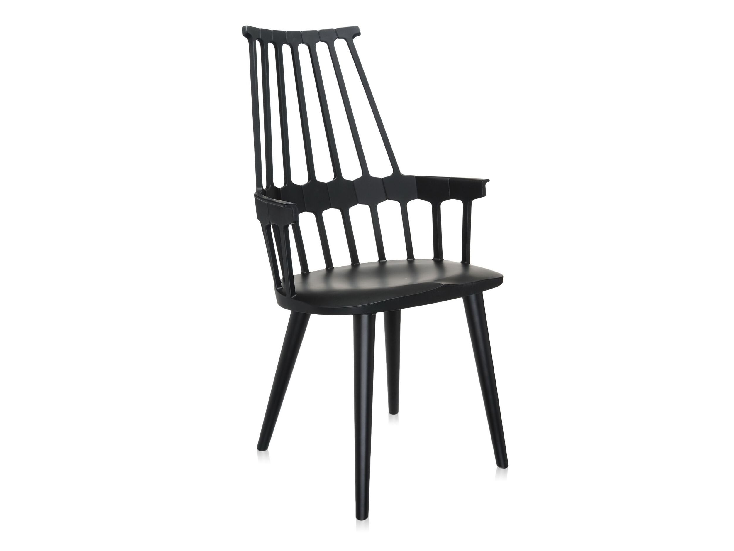Стул из инженерного пластика с подлокотниками Kartell COMBACK ARCH-00047836 - Вид №43