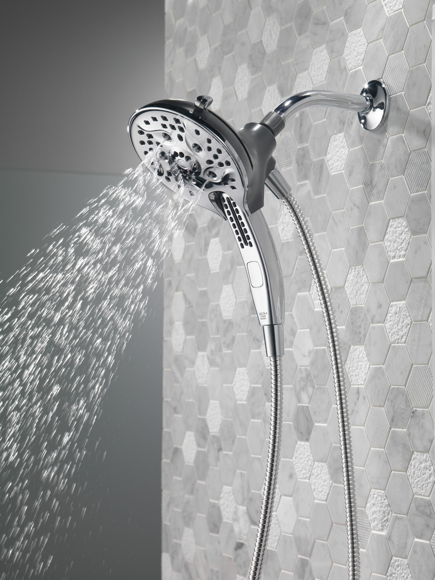 75510 Комбинированный H2O HSSH 1,75 галлона в минуту MagnaTite 5S Delta Faucet DELTA Хром - Вид №15