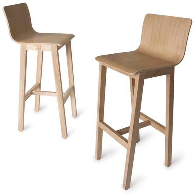 Askia Высокий табурет из ясеня с подставкой для ног Version 3 sun-id-1459255 - Вид №3