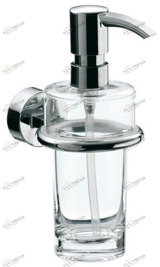 Emco Bad Дозатор мыла со стеклянной стенкой Rondo2 sun-id-1486943