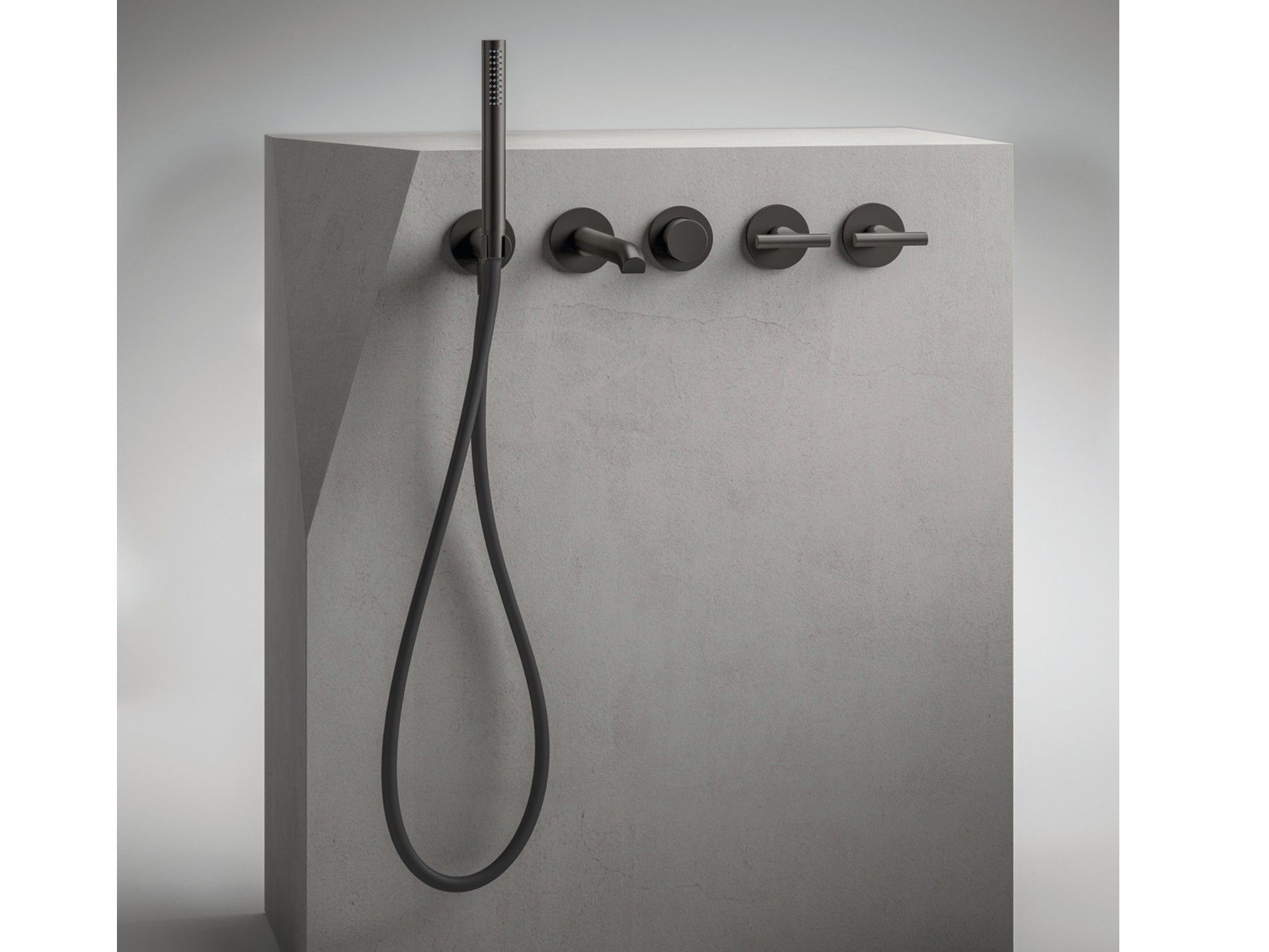 Настенный смеситель для ванны с 5 отверстиями Fantini Rubinetti Sailing ARCH-00071689 - Вид №1