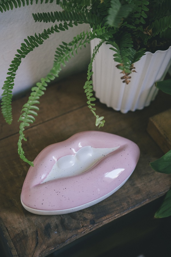 Коробка для хранения бело-розовая Mouth DOIY  00-3894912 Белый;розовый  - Вид №1