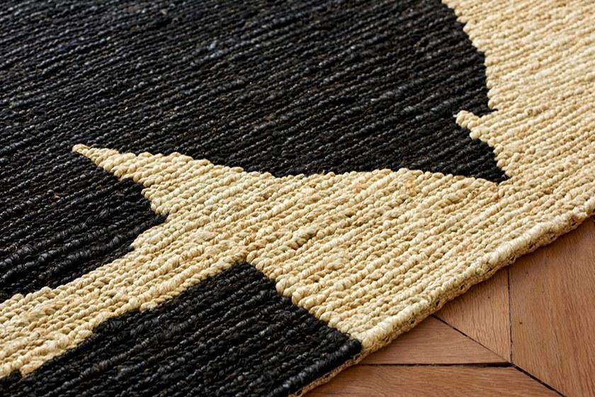 Toulemonde Bochart Квадратный джутовый коврик ручной работы The designers sun-id-1365066 - Вид №1