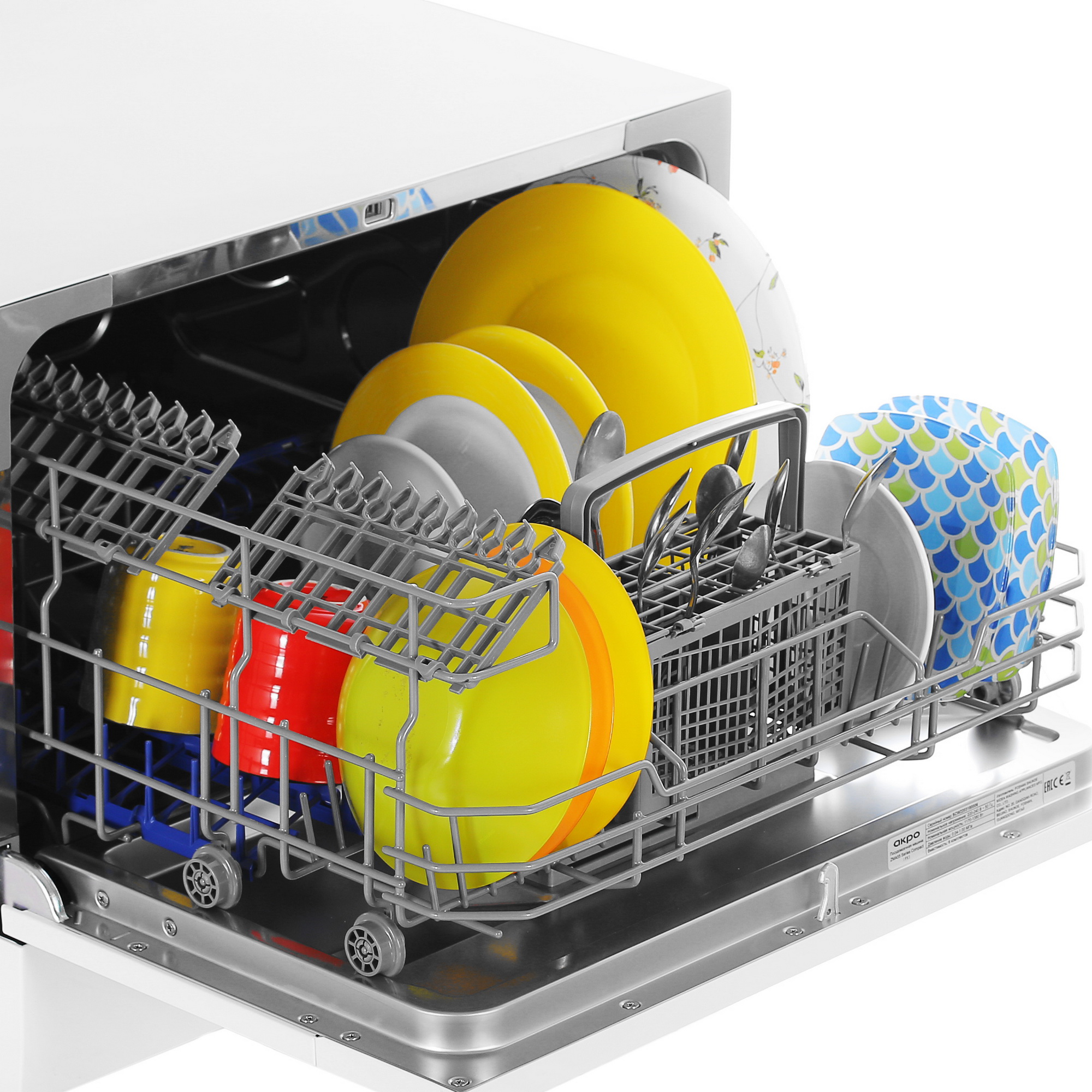 5035874 Посудомоечная машина Akpo Series Compact ZMA55 белый STDN-0123919 - Вид №7