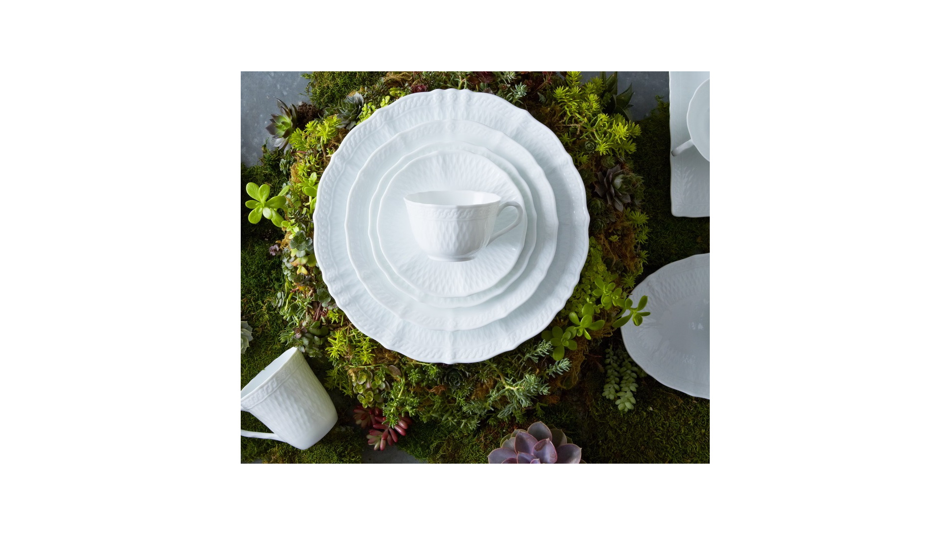 10665329 Noritake Набор из 6 тарелок обеденных Noritake "Шер Бланк" 27,7см Фарфор  - Вид №2