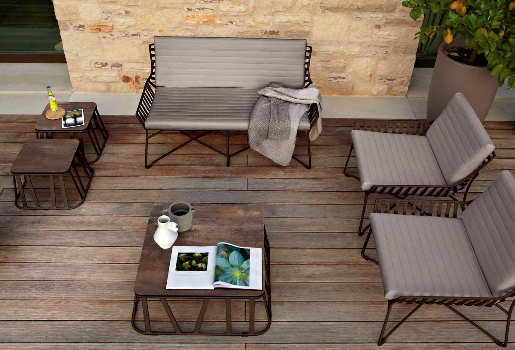 2-местный садовый диван Roberti Hamptons Graphics ARCH-00075252 - Вид №2