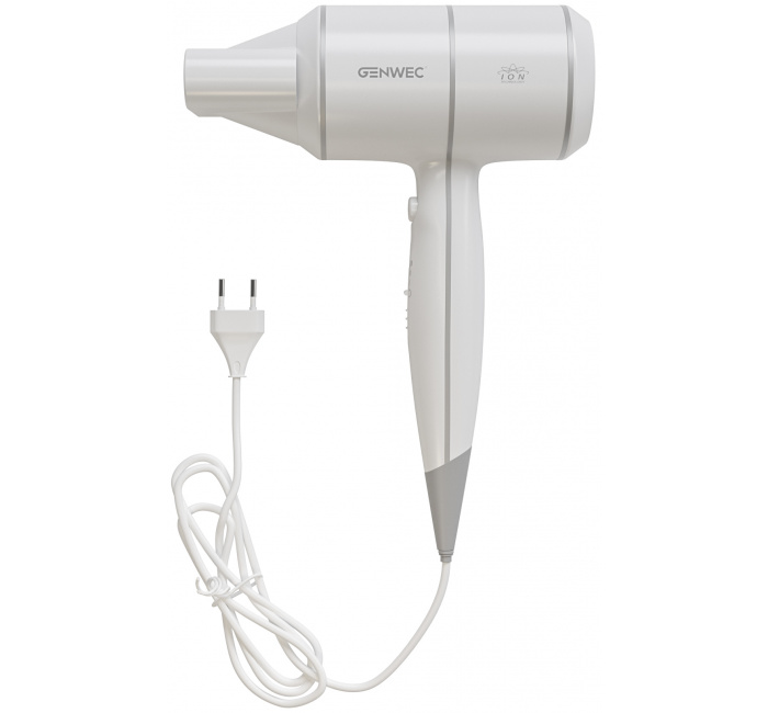 GW02 08 01 00B Genwec Фен ионный "BISE" белый с мешочком 1800Вт 