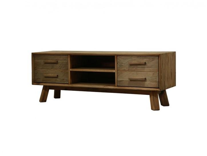 Arrediorg.it® Тумба под телевизор из массива дерева с системой управления кабелями Woodside Ah633 tv cabinet  - Вид №1