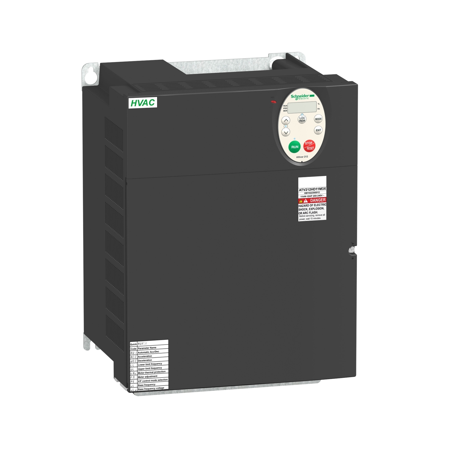 ATV212HD11M3X ПРЕОБР ЧАСТОТЫ ATV212 11 КВТ 240В IP21 Schneider Electric ПЧ 0-90кВт Altivar Process/212/340/61/71 