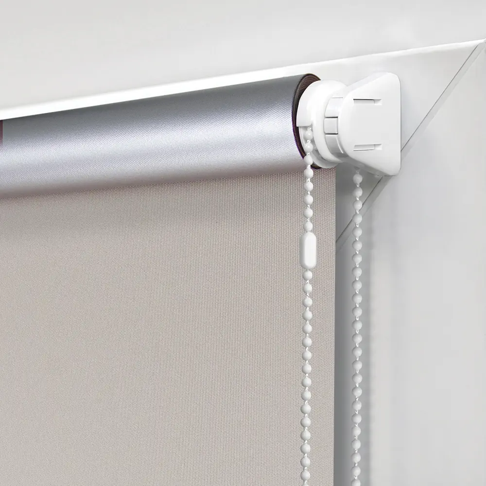 Рулонная штора ЭСКАР Silverback бежевая 70×160 см с затемнением 89354625 STLM-1061236 - Вид №1