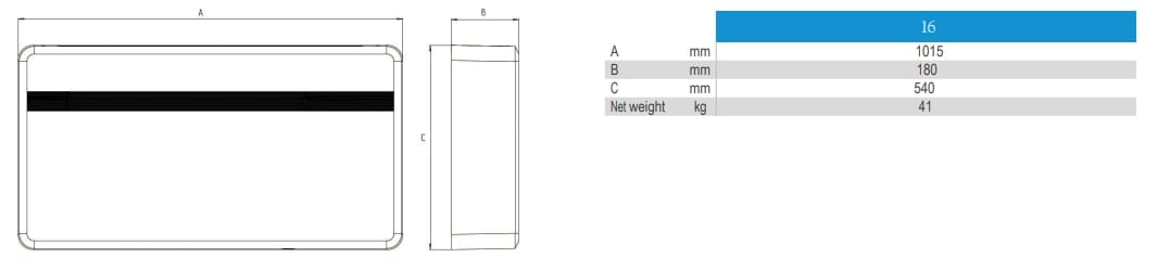 Кондиционер без внешнего блока теплового насоса OLIMPIA SPLENDID кондиционеры без внешнего блока ARCH-00101075 - Вид №4