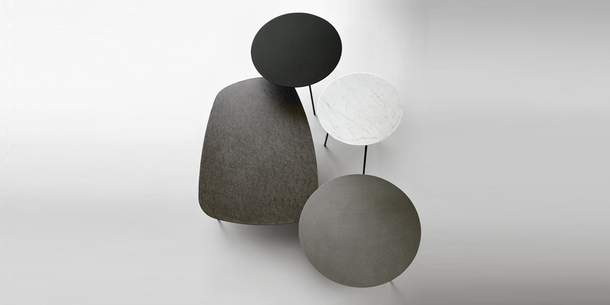 СТОЛИК КОФЕЙНЫЙ СТОЛИК С КАМЕННОЙ СТОЛЕШНИЦЕЙ ACE 65Х42 СМ Neutra Design AT65426 - Вид №1