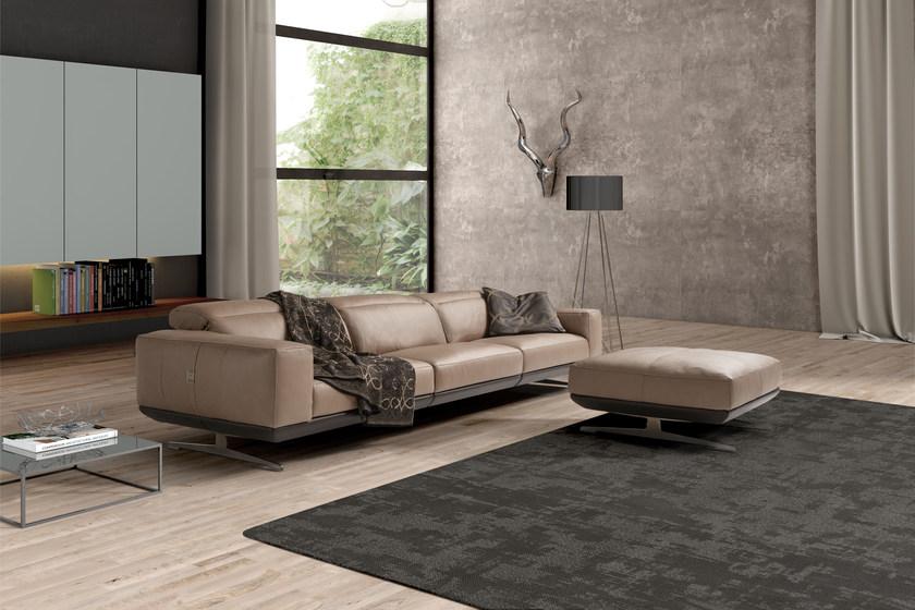 Egoitaliano 3-местный кожаный диван с откидной спинкой Gloria sun-id-1423340 - Вид №1