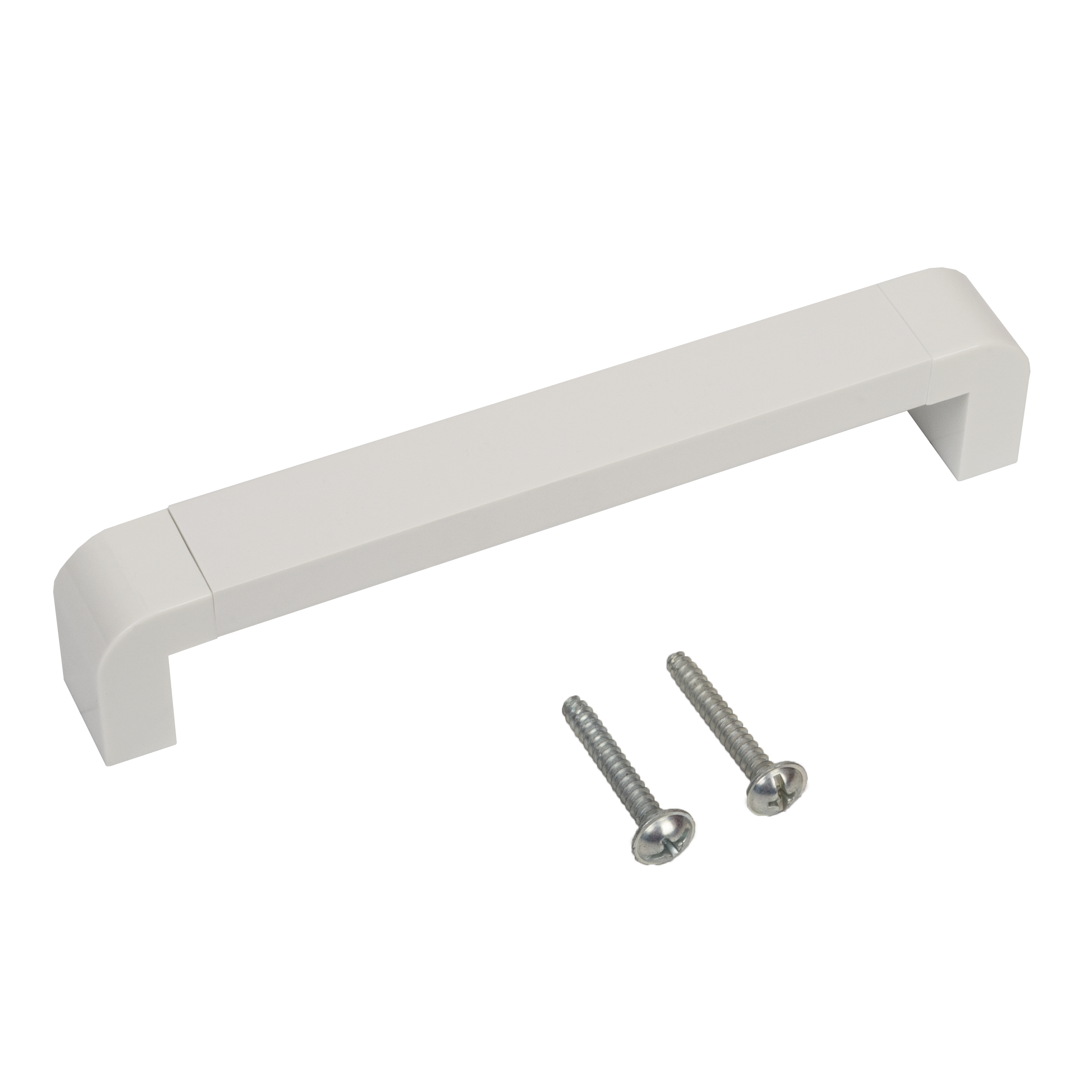 86728638 Ручка-скоба C-38 пластик 128 мм цвет белый STLM-0071000 Santreyd  - Вид №3