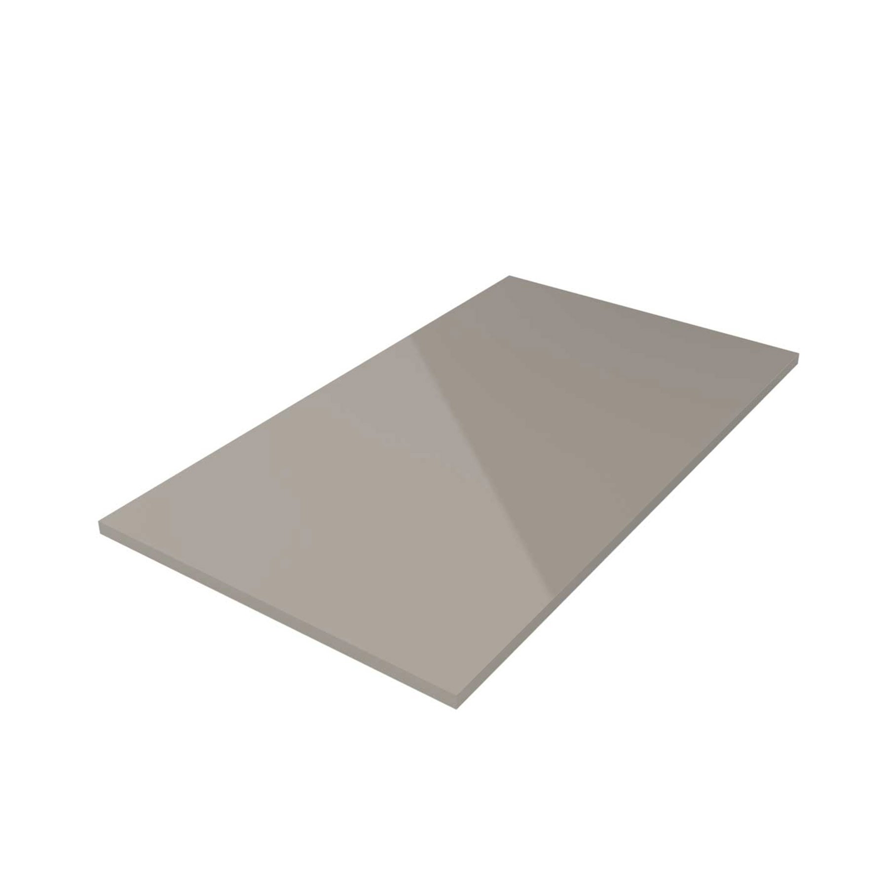 26973 SALGAR Столешница от 1001 до 1400 GLOSS TAUPE 16 мм Глянцево-серо-коричневый 