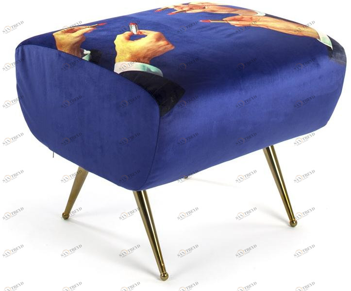 Seletti Мягкая подножка из ткани Seletti wears toiletpaper 16104