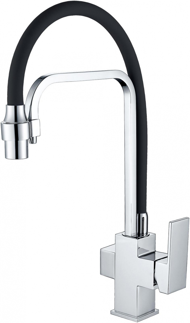 Смеситель ZorG Sanitary ZR 341-6 YF для кухонной мойки, хром