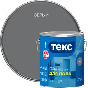 Эмаль для колеровки для пола Профи цвет серый 2.7 л 89344723 STLM-2076935