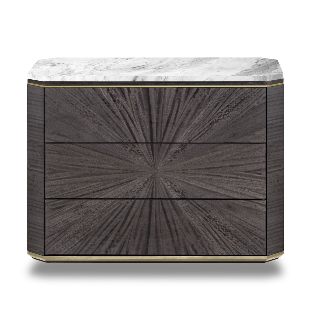 Деревянная тумбочка с ящиками Hurtado EMERALD ARCH-00095269 - Вид №22