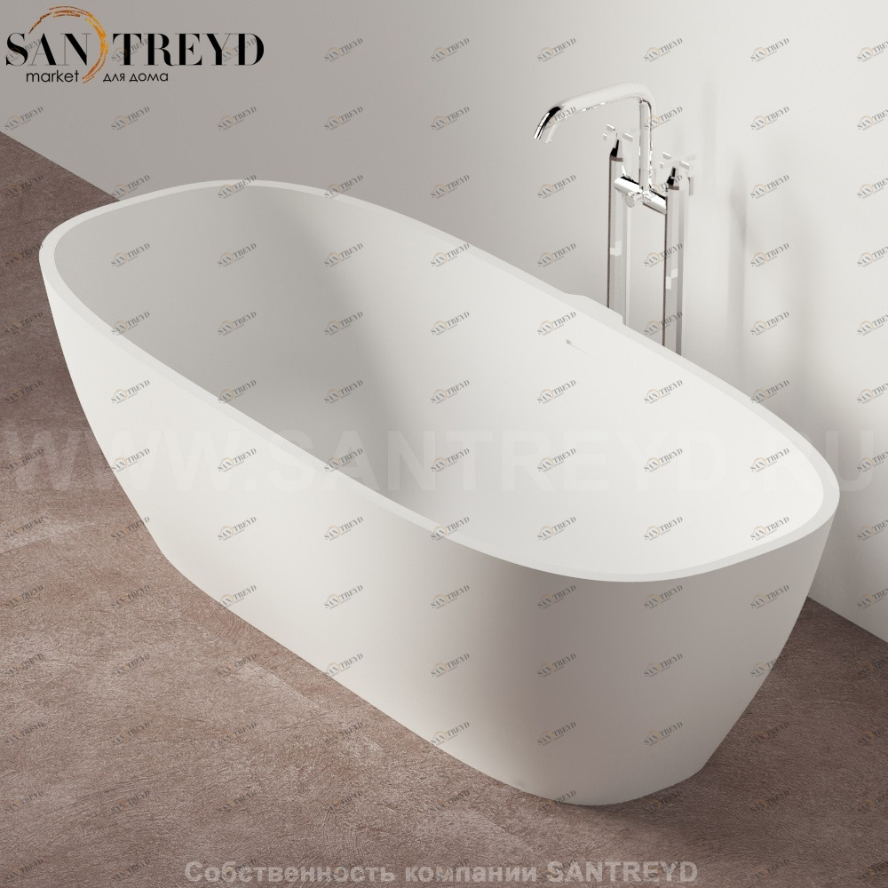 Ванна свободностоящая NORMAL белая Agape AVAS0910ZZ