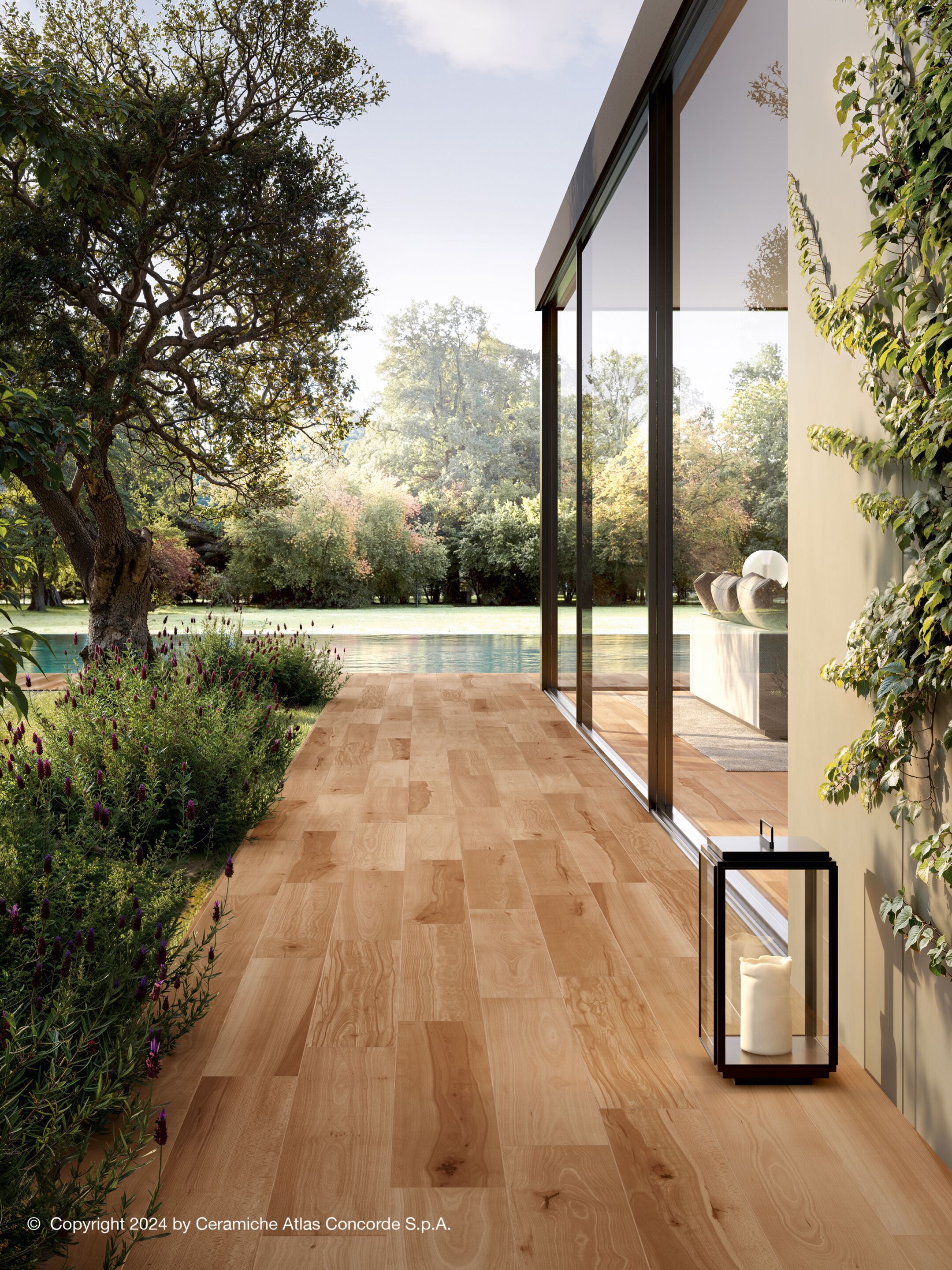 Напольное покрытие из керамогранита под дерево Atlas Concorde Log Cansei ARCH-00109512 - Вид №2