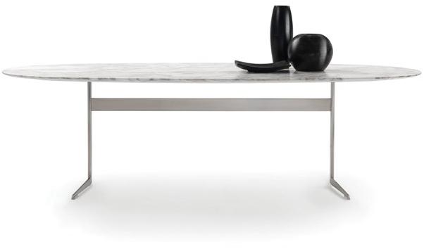 Flexform Овальный обеденный стол из мрамора Fly sun-id-1423287 - Вид №2
