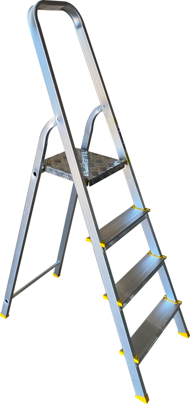 Стремянка алюминиевая с анодированным покрытием Premium APA 7004 ALUMET 