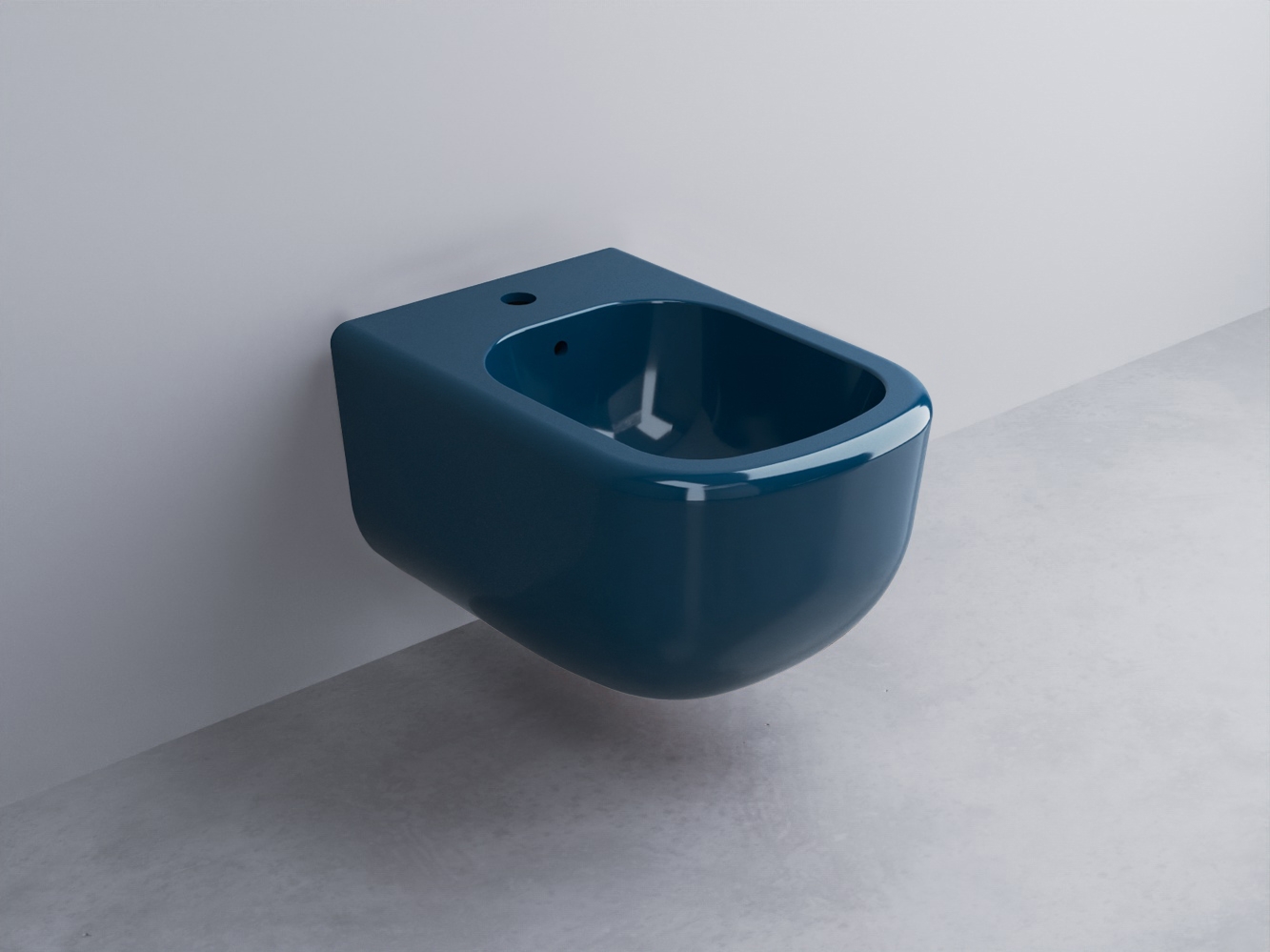 ERBS-OL Биде подвесное с одним отверстием под смеситель, в комплекте с крепежами cielo Era Ceramica Cielo