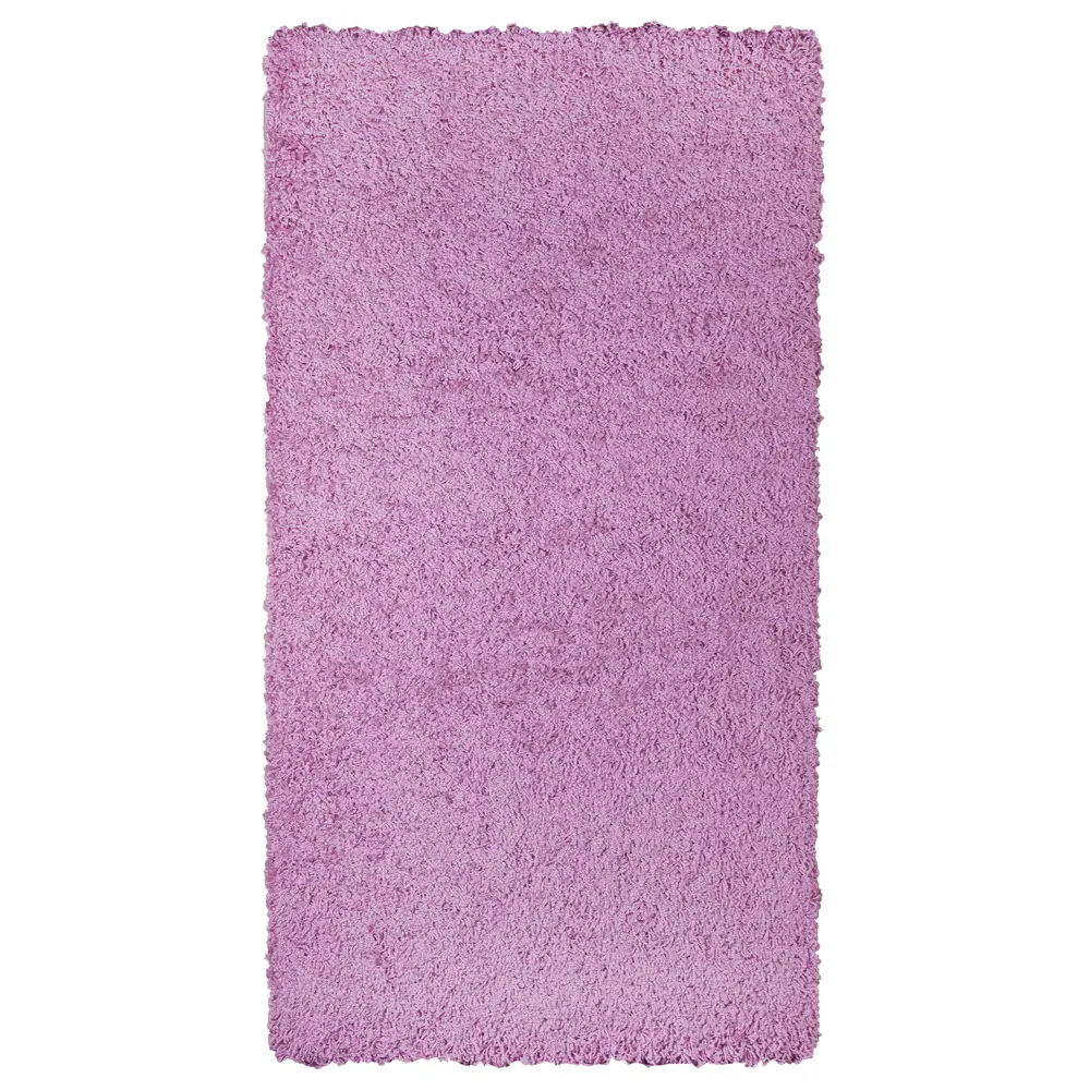 Ковёр Shaggy Ultra 0.8х1.5 м полипропилен цвет розовый MERINOS STLM-2098863