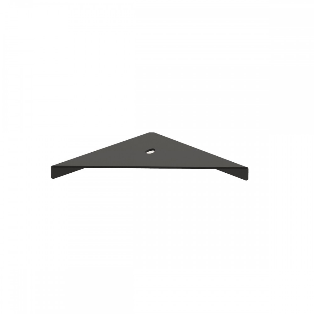 ELMEANNREVEVER Life Design Угловая полка для душа - Elegance  Непрозрачный черный 