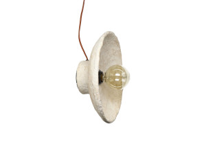 Настенный светильник из папье-маше